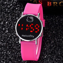 Load image into Gallery viewer, Children Electronic Sport LED Digital Wrist Watch Boys Silicone Watch Girls Watch Cartoon Girl Kids Gift Relogio Infantil Lovely