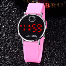 Load image into Gallery viewer, Children Electronic Sport LED Digital Wrist Watch Boys Silicone Watch Girls Watch Cartoon Girl Kids Gift Relogio Infantil Lovely